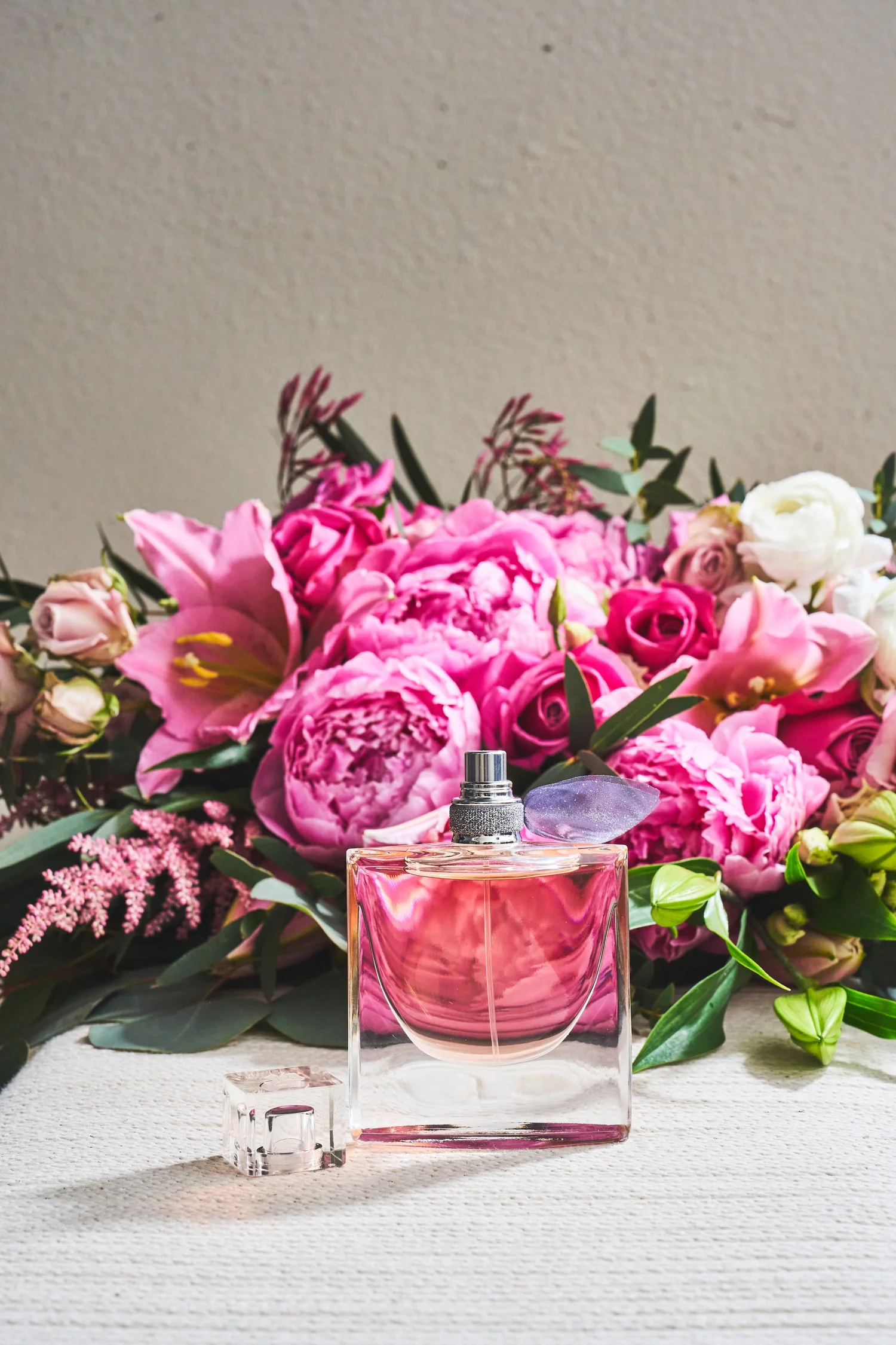 Lancôme Mother's Day Pop Up Flower Cart