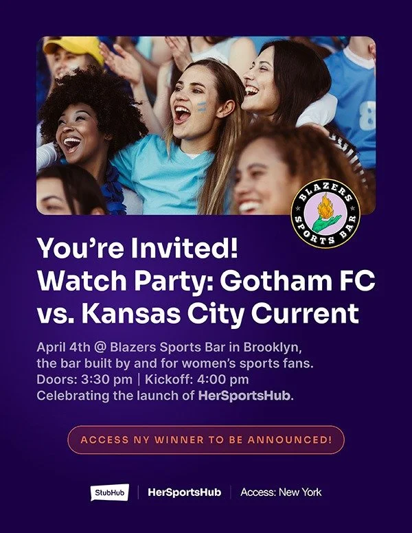 Gotham FC & StubHub Watch Party