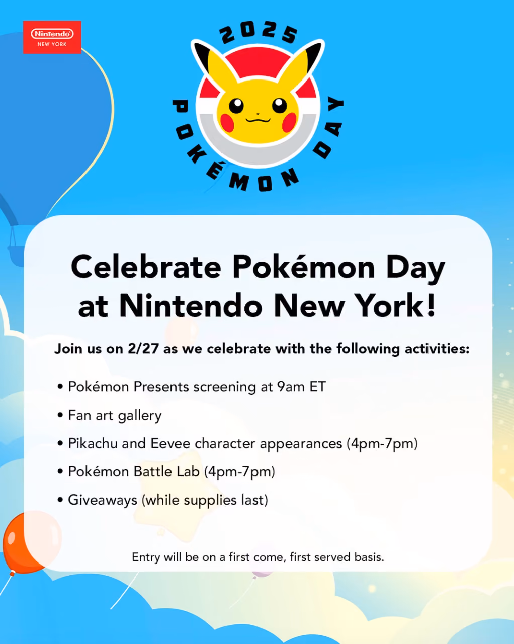 Pokémon Day at Nintendo New York