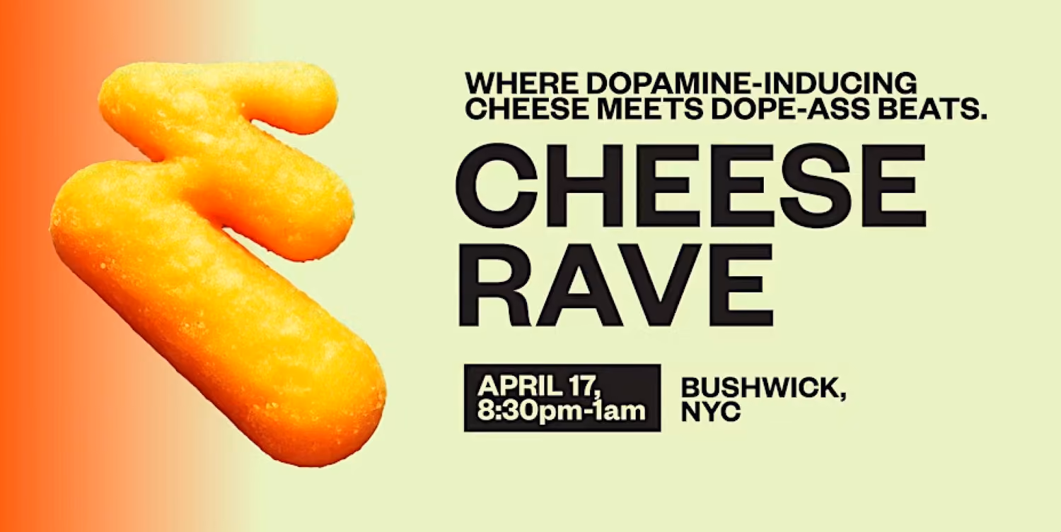 CHEESE RAVE: Dance ‘Til The World Melts