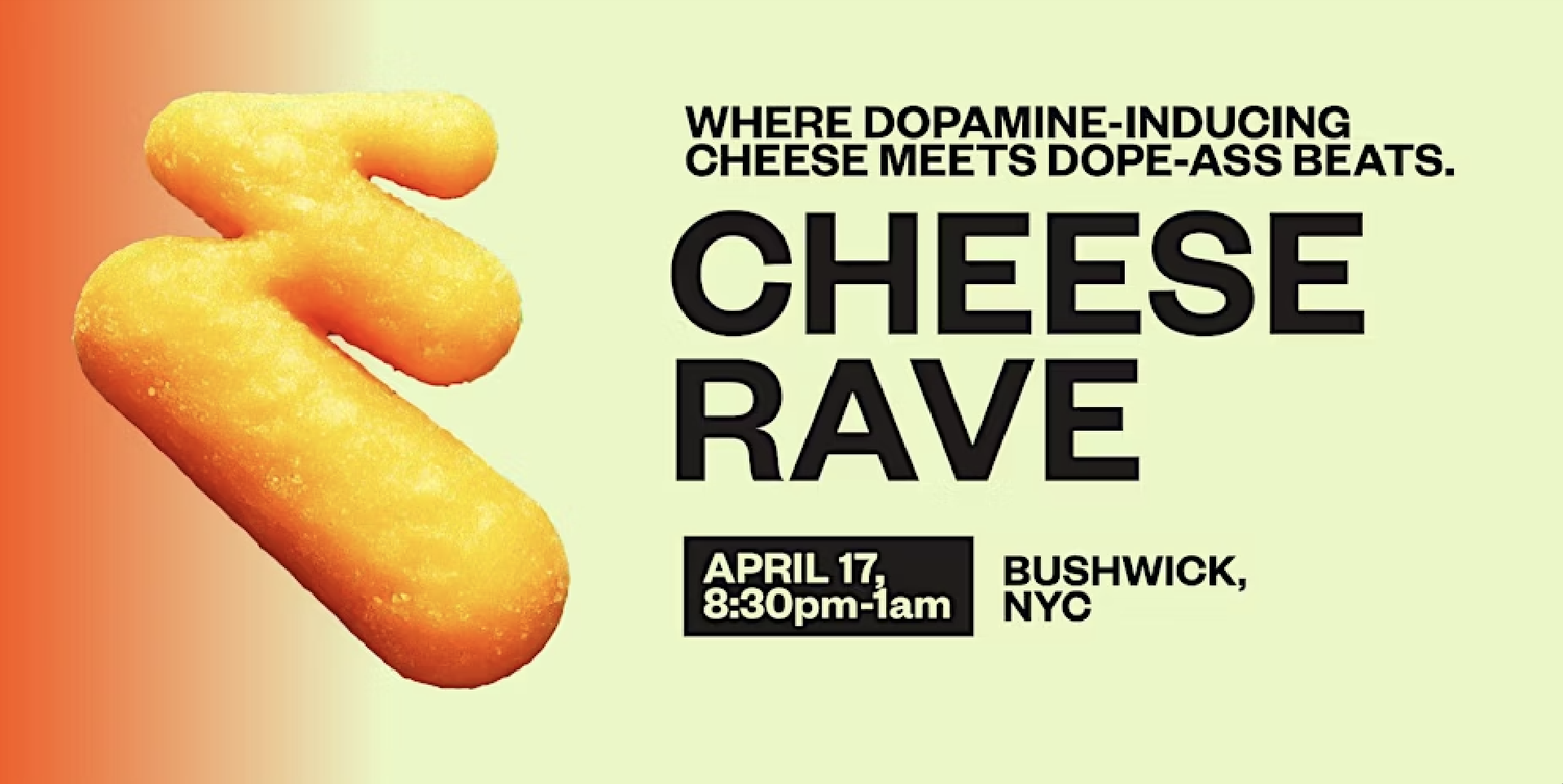 CHEESE RAVE: Dance ‘Til The World Melts