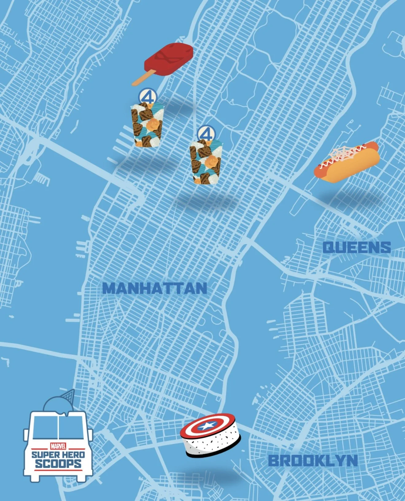 Marvel Super Hero Scoops