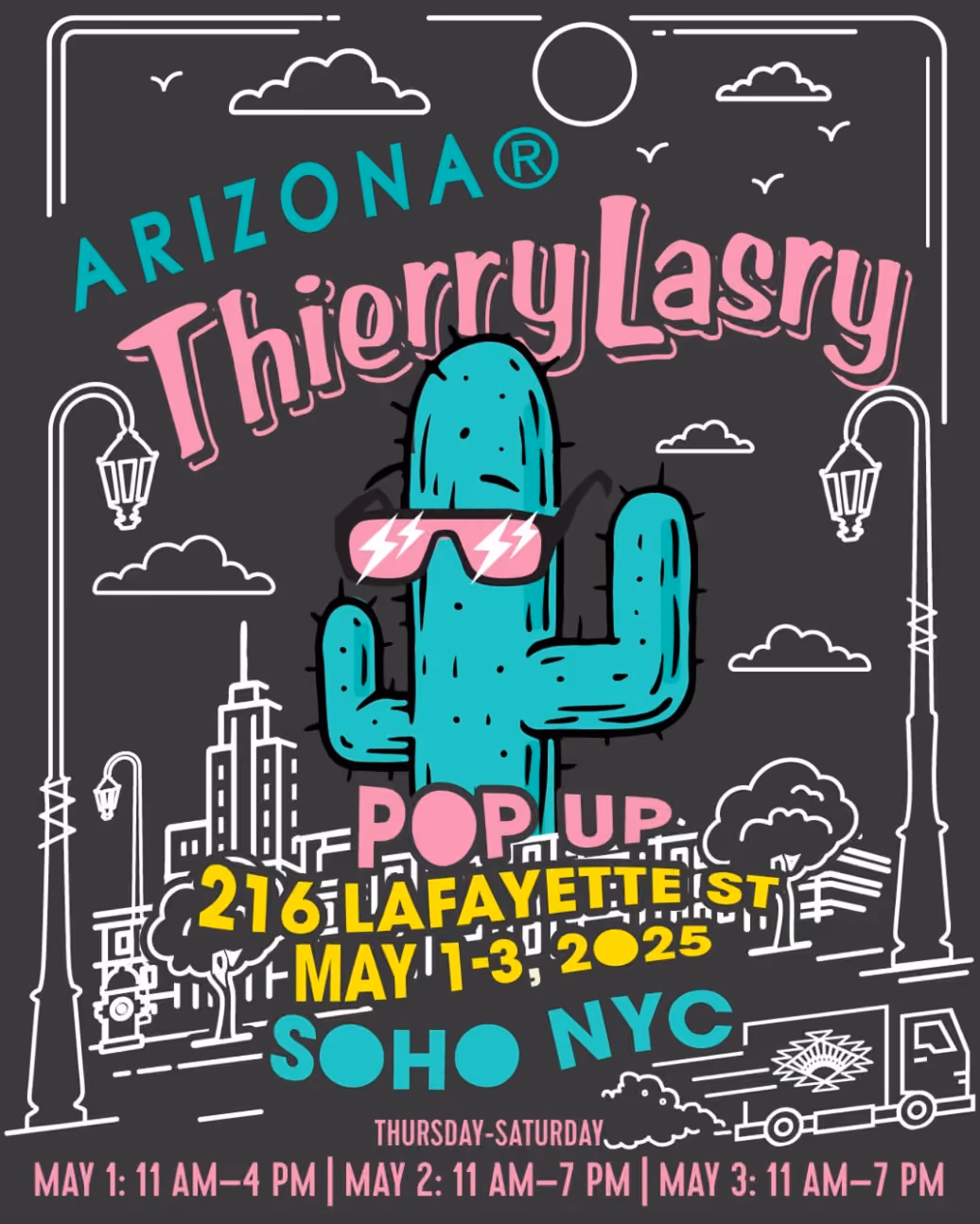 AriZona x Thierry Lasry Pop-Up