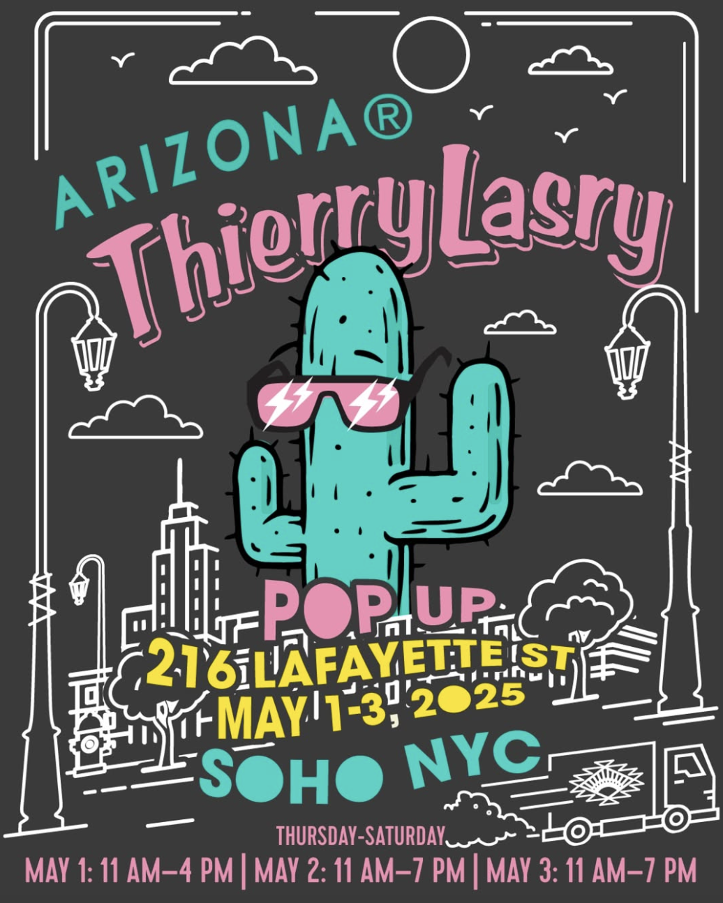 AriZona x Thierry Lasry Pop-Up