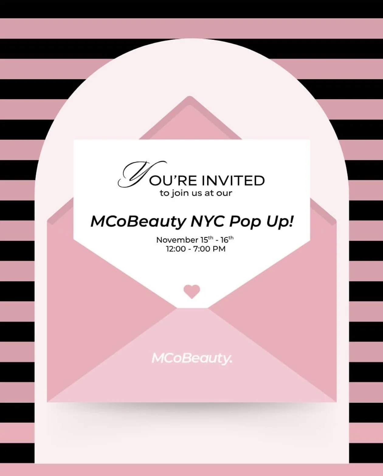 MCoBeauty NYC Pop Up