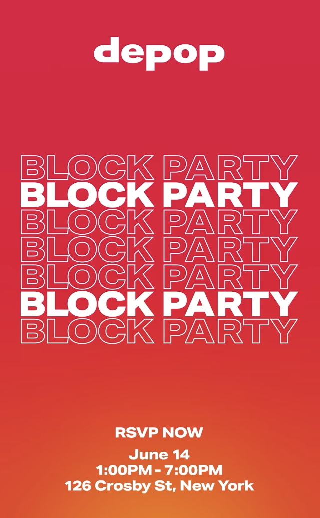 Depop Block Party