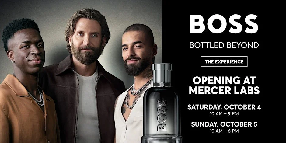 BOSS BOTTLED Beyond: Where Scent Meets Art at Mercer Labs