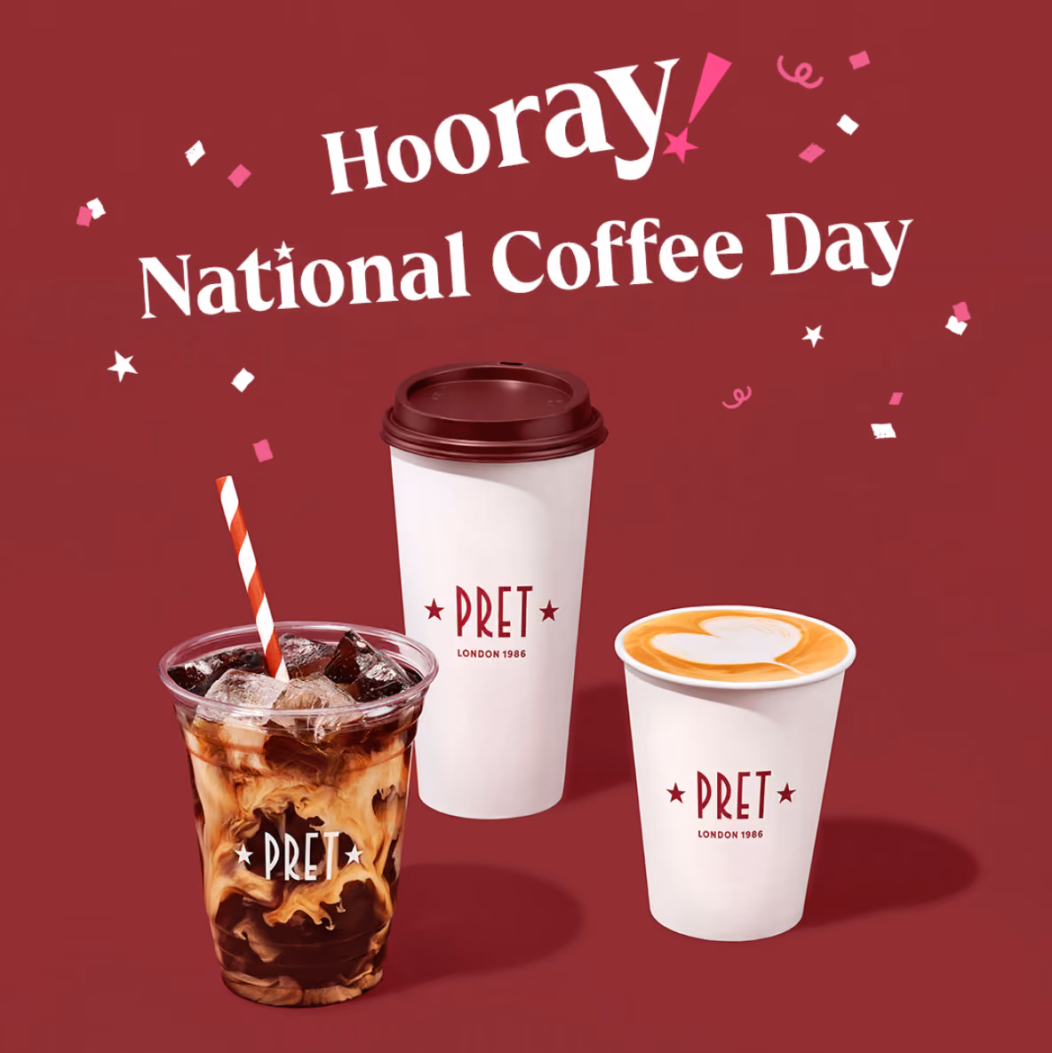 Pret A Manger - National Coffee Day