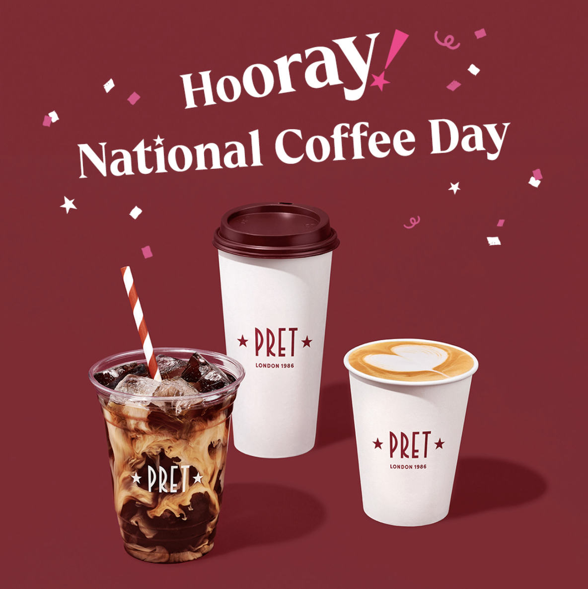 Pret A Manger - National Coffee Day