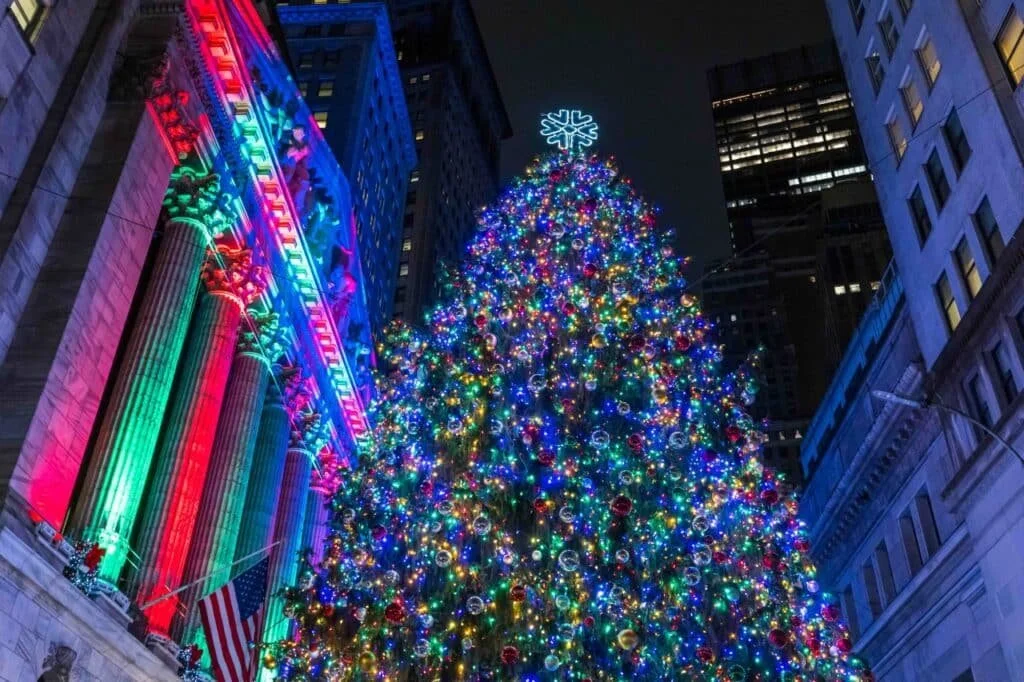 NYSE's 102nd Tree Lighting