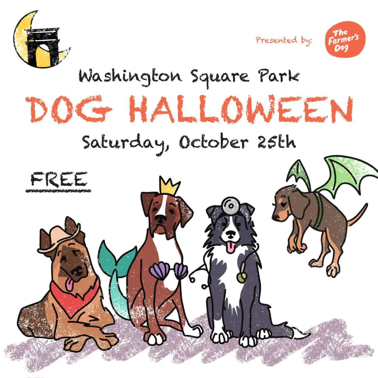 Washington Square Park Dog Halloween
