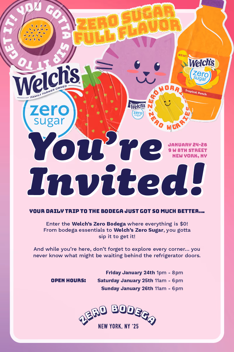Welch's Zero Bodega