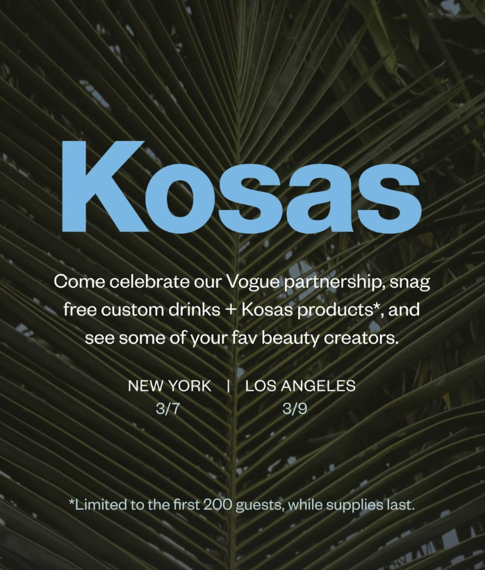 Kosas Vogue Celebration