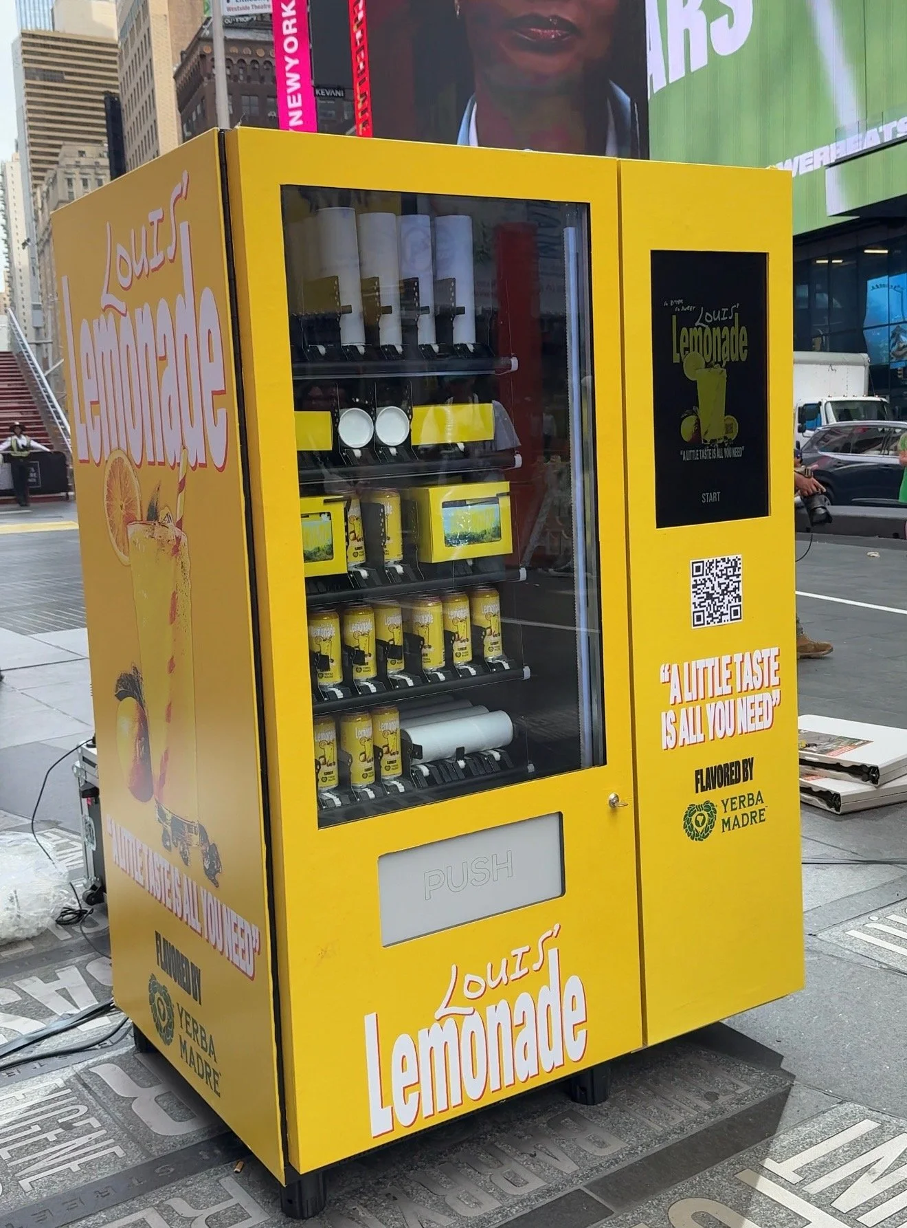 Louis Tomlinson Lemonade Pop-Up