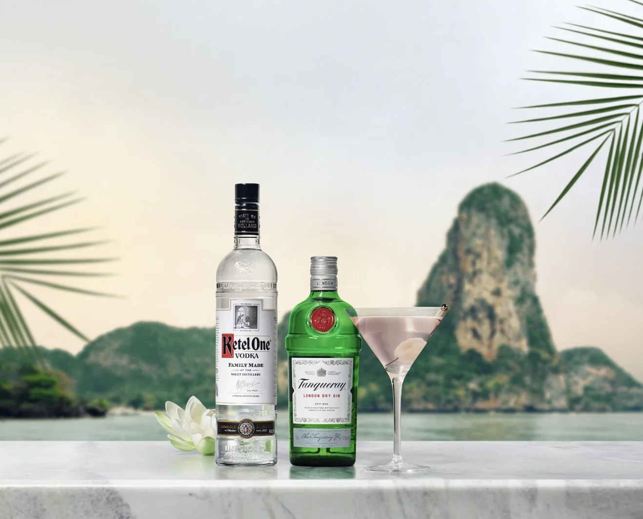 Sip into The White Lotus with Ketel One & Tanqueray