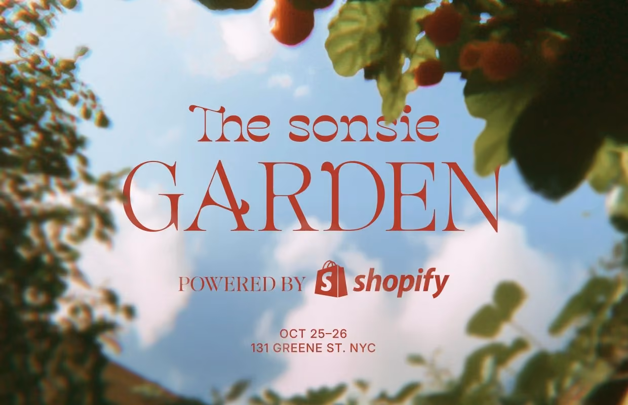 The Sonsie Garden Pop-Up