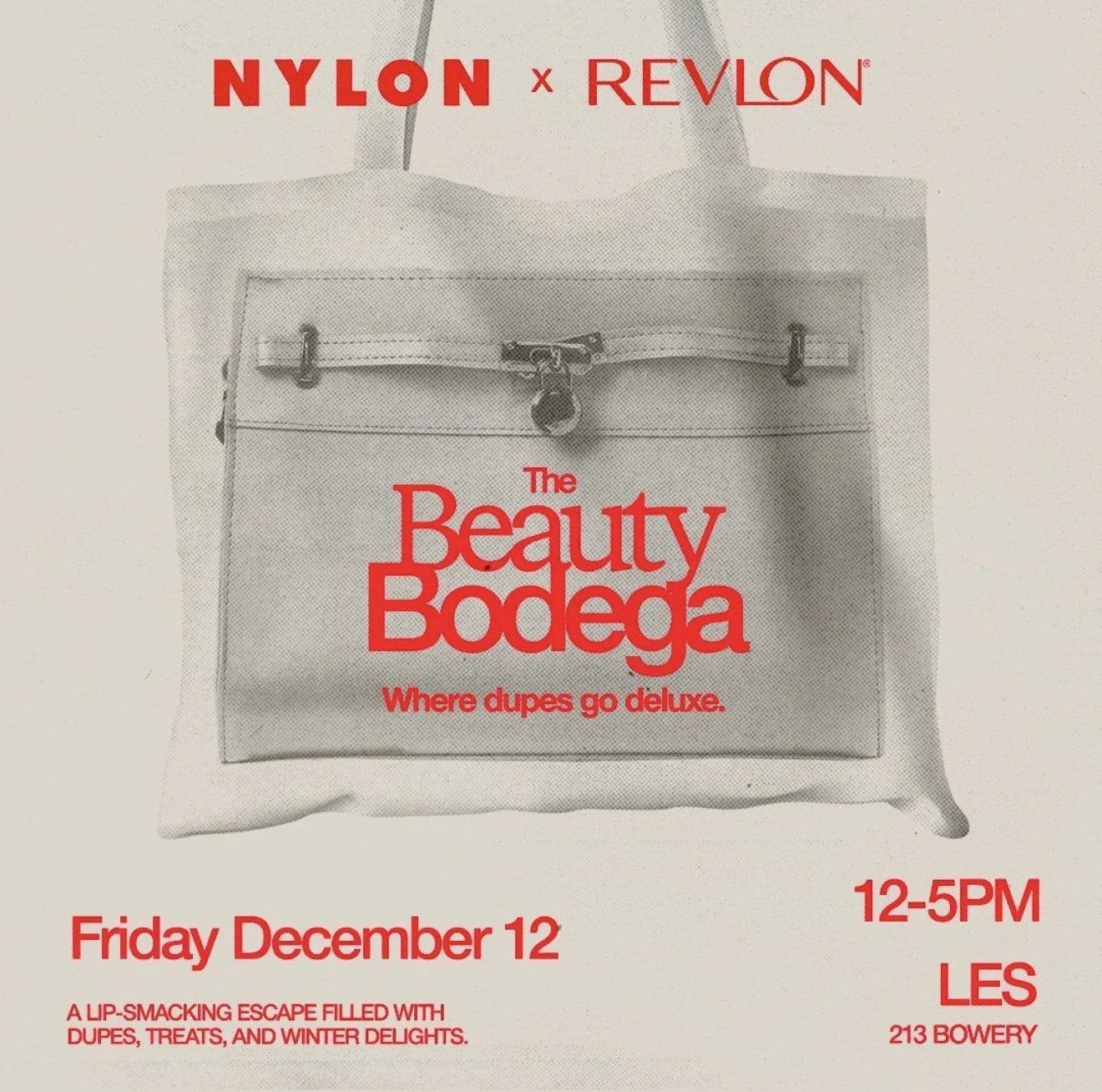 Revlon x NYLON Beauty Bodega Pop-Up