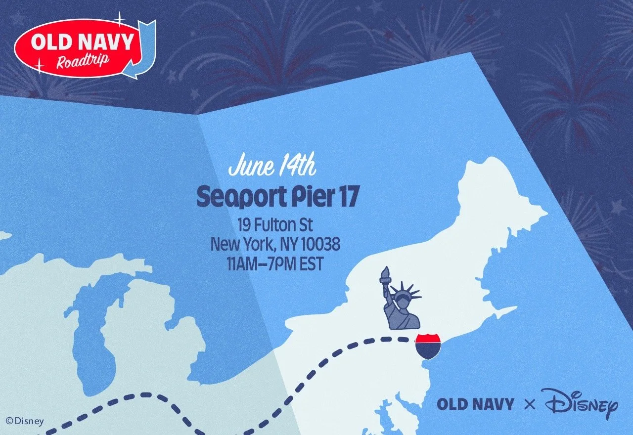 Old Navy x Disney Roadtrip