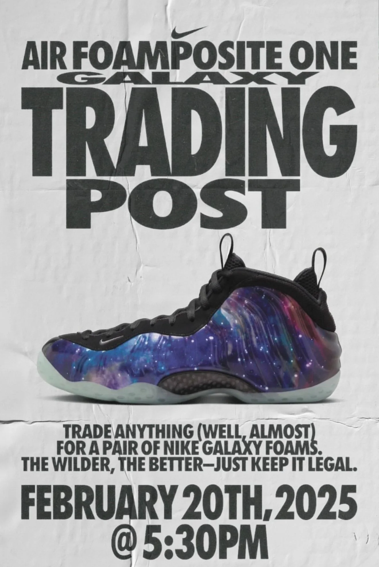 Air Foamposite One Galaxy Trading Post