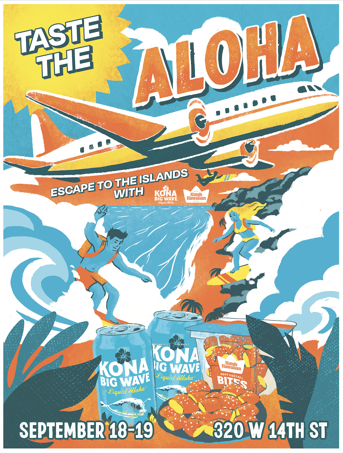 Kona Big Wave and King’s Hawaiian Taste the Aloha