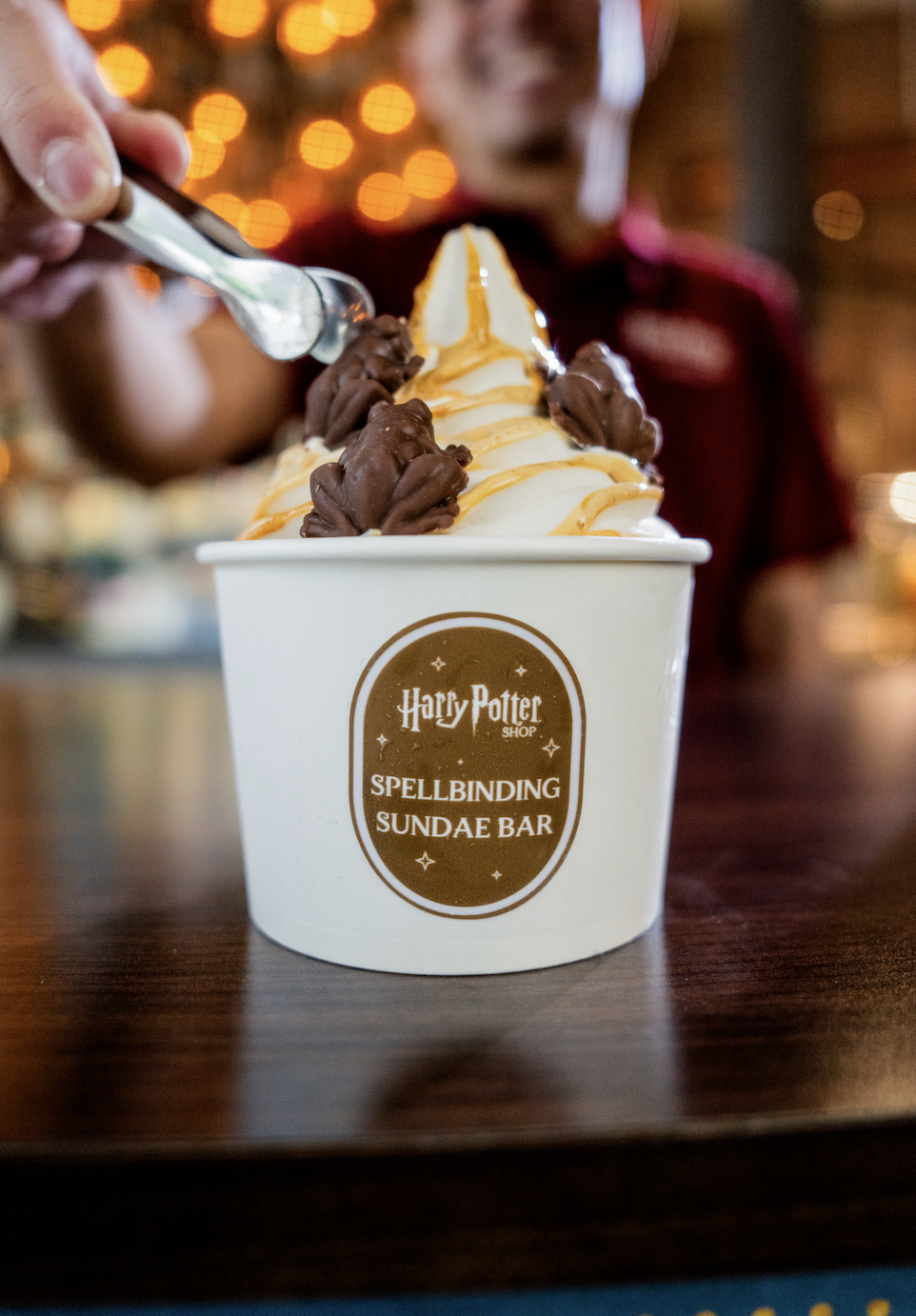 Harry Potter Shop New York Butterbeer Sundae Bar