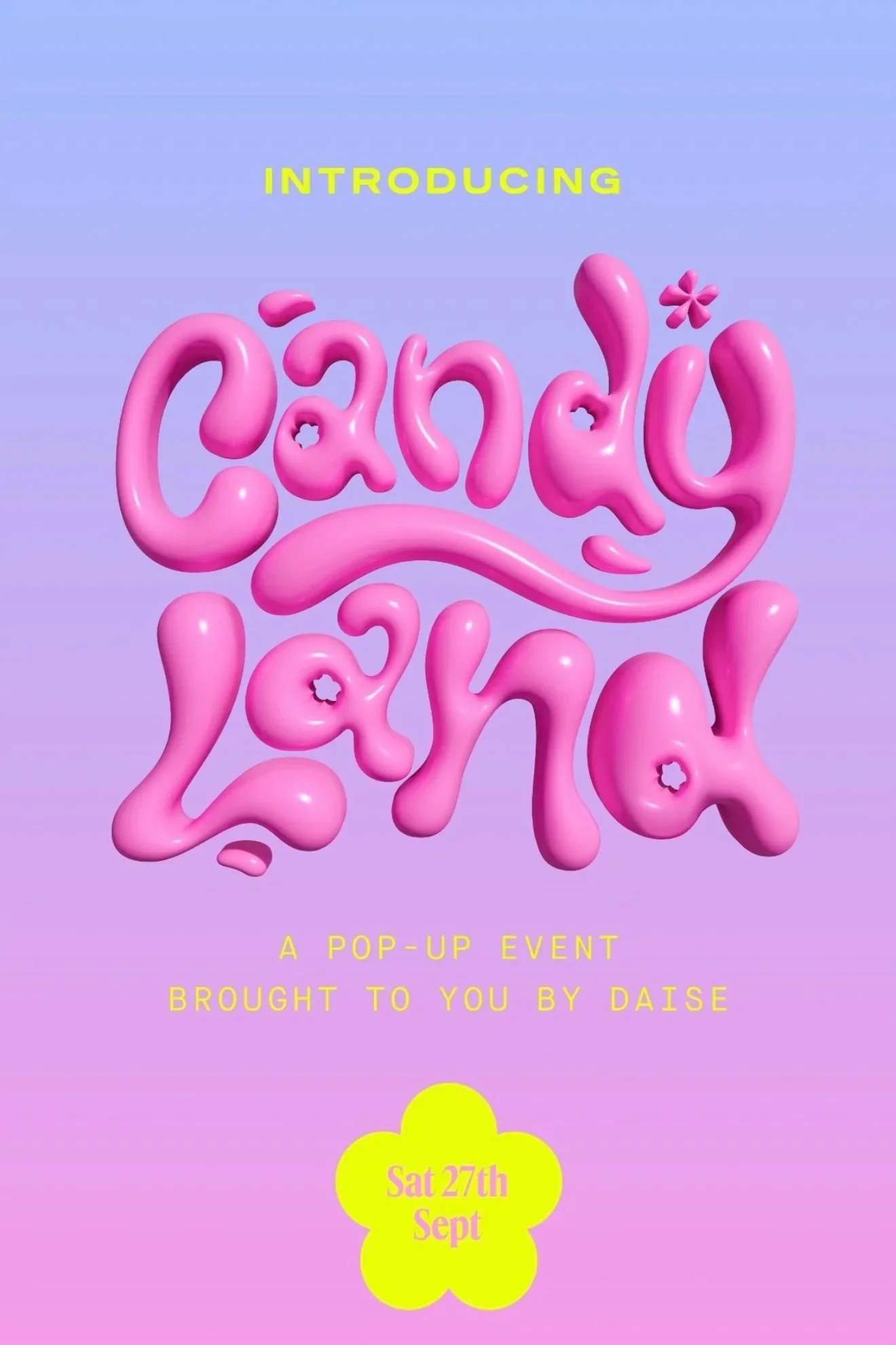 DAISE Candy Land Pop-Up