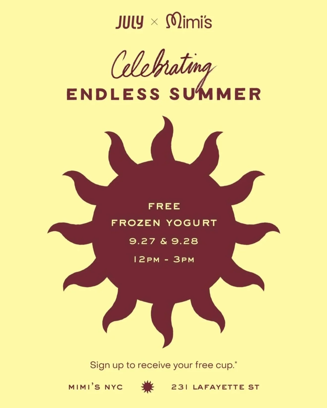 July x Mimi's Endless Summer