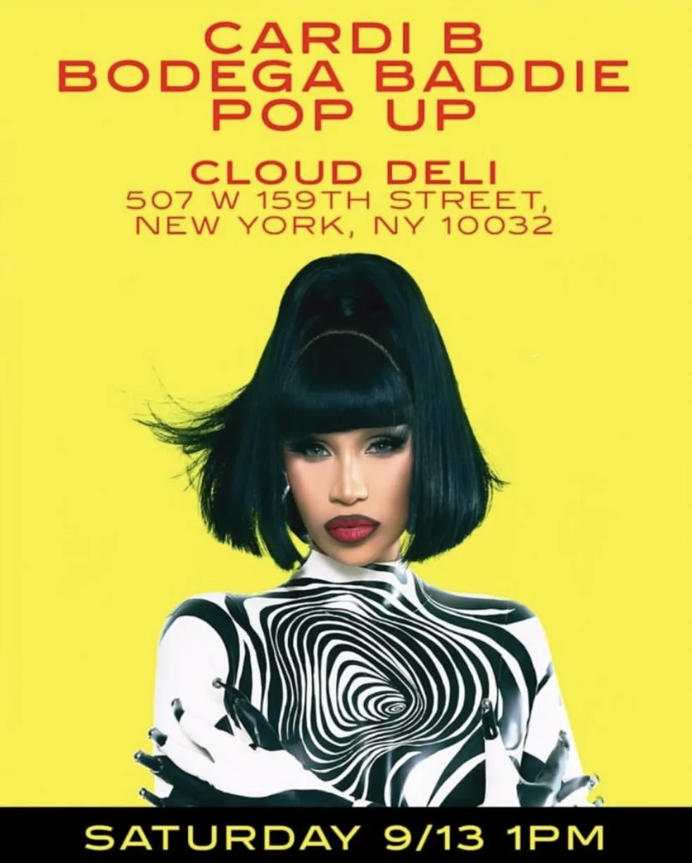 Cardi B Bodega Baddie Pop-Up