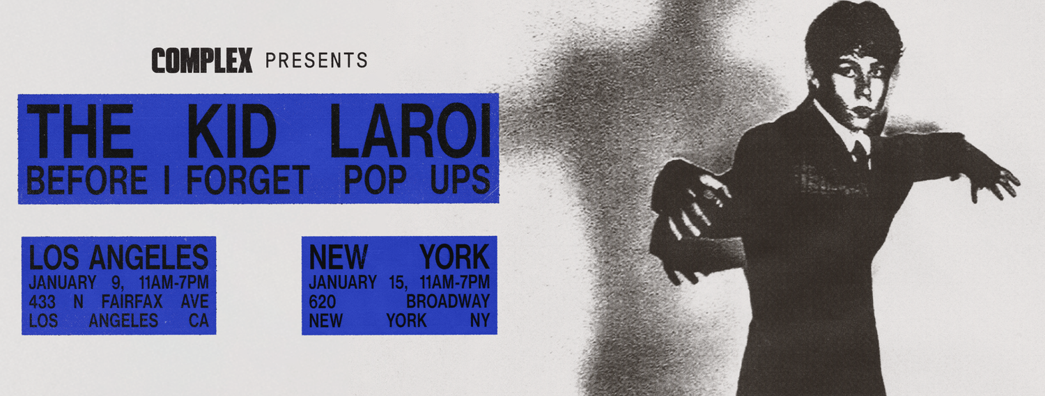 The Kid Laroi Before I Forget Pop-Up
