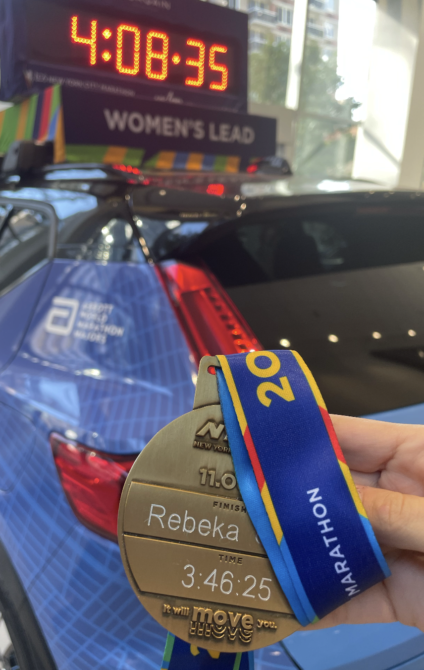 Marathon Medal Engraving at Volvo