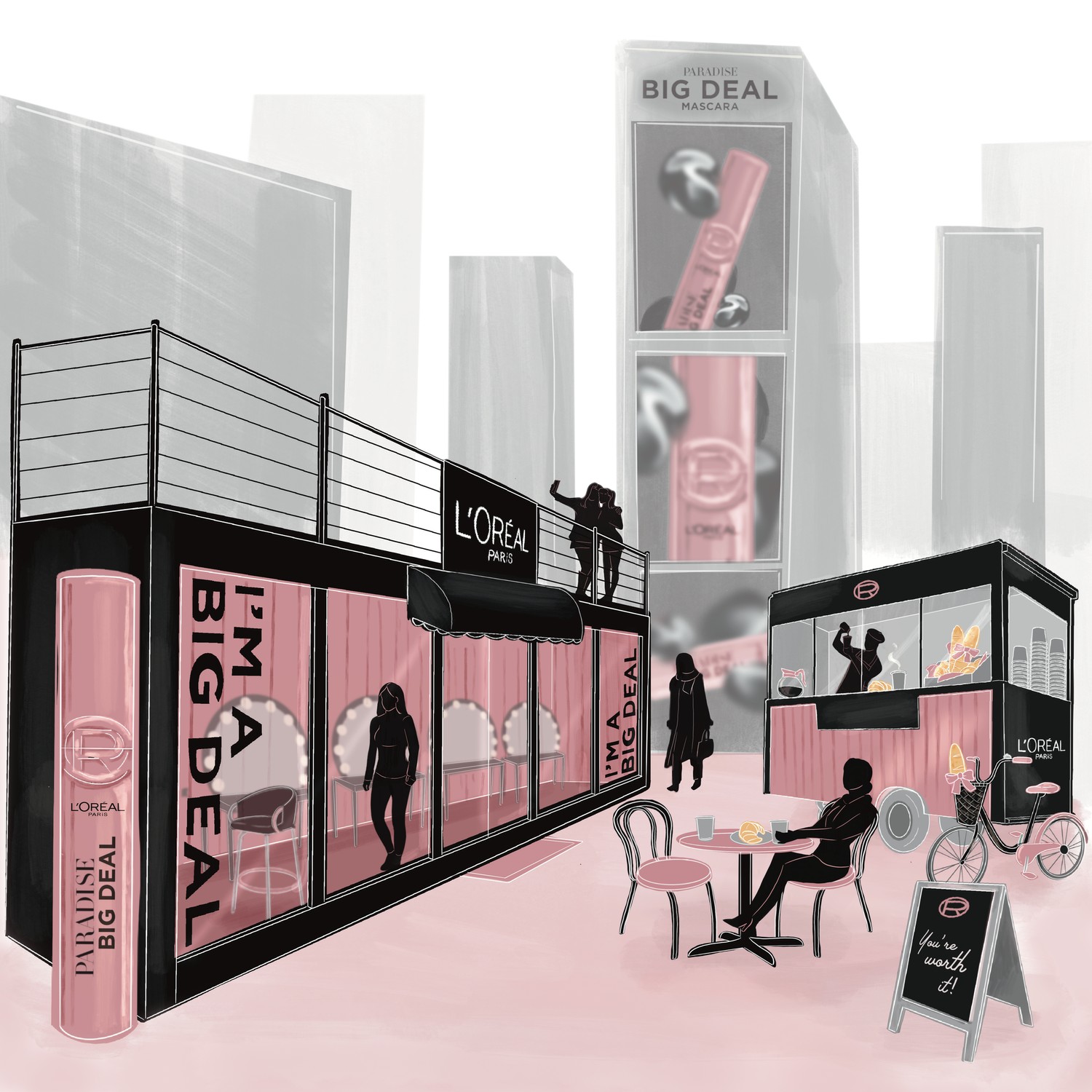L’Oréal Paris Big Deal Mascara Pop-Up