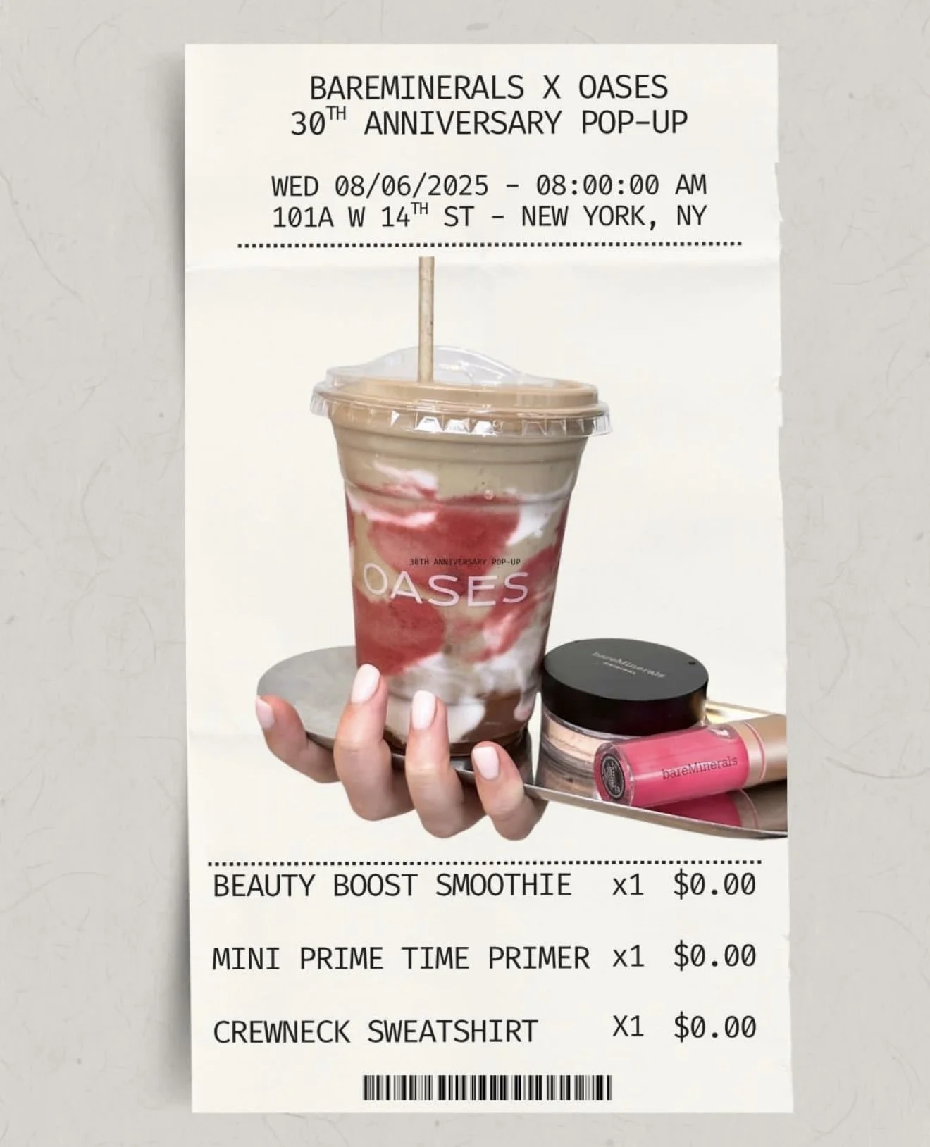 bareMinerals 30th Anniversary Pop-Up