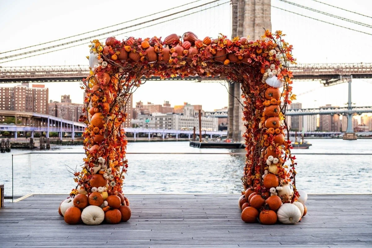 Seaport Pumpkin Arch