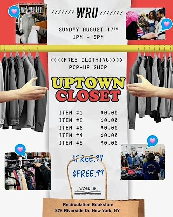 Uptown Closet Free Clothing Swap
