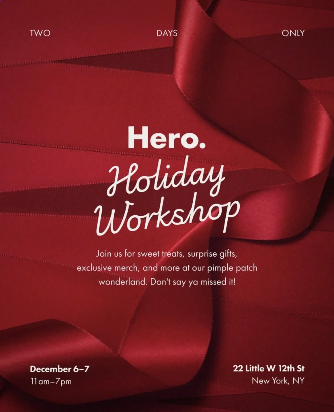 Hero Holiday Workshop