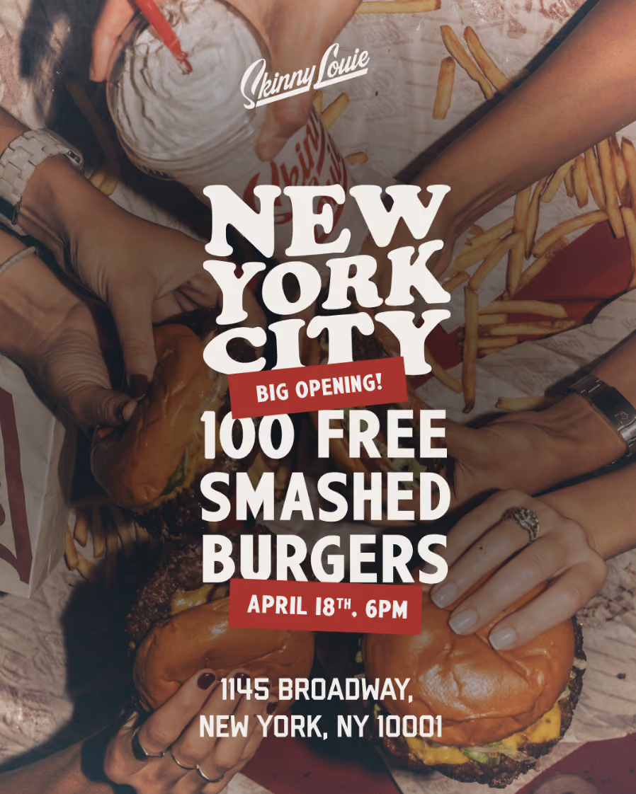 Skinny Louie NoMad Grand Opening