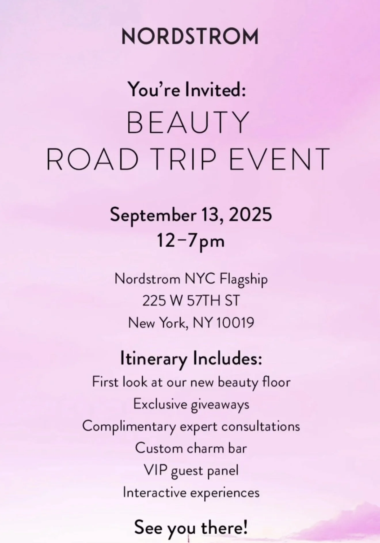 Nordstrom Beauty Road Trip