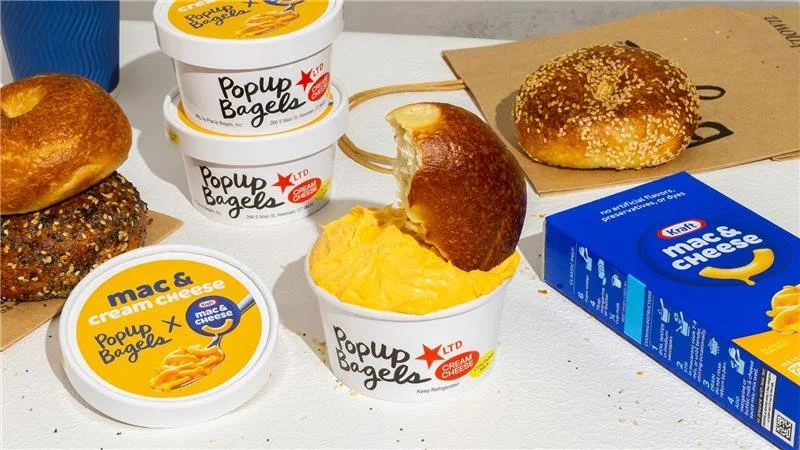 PopUp Bagels x Kraft Mac & Cheese
