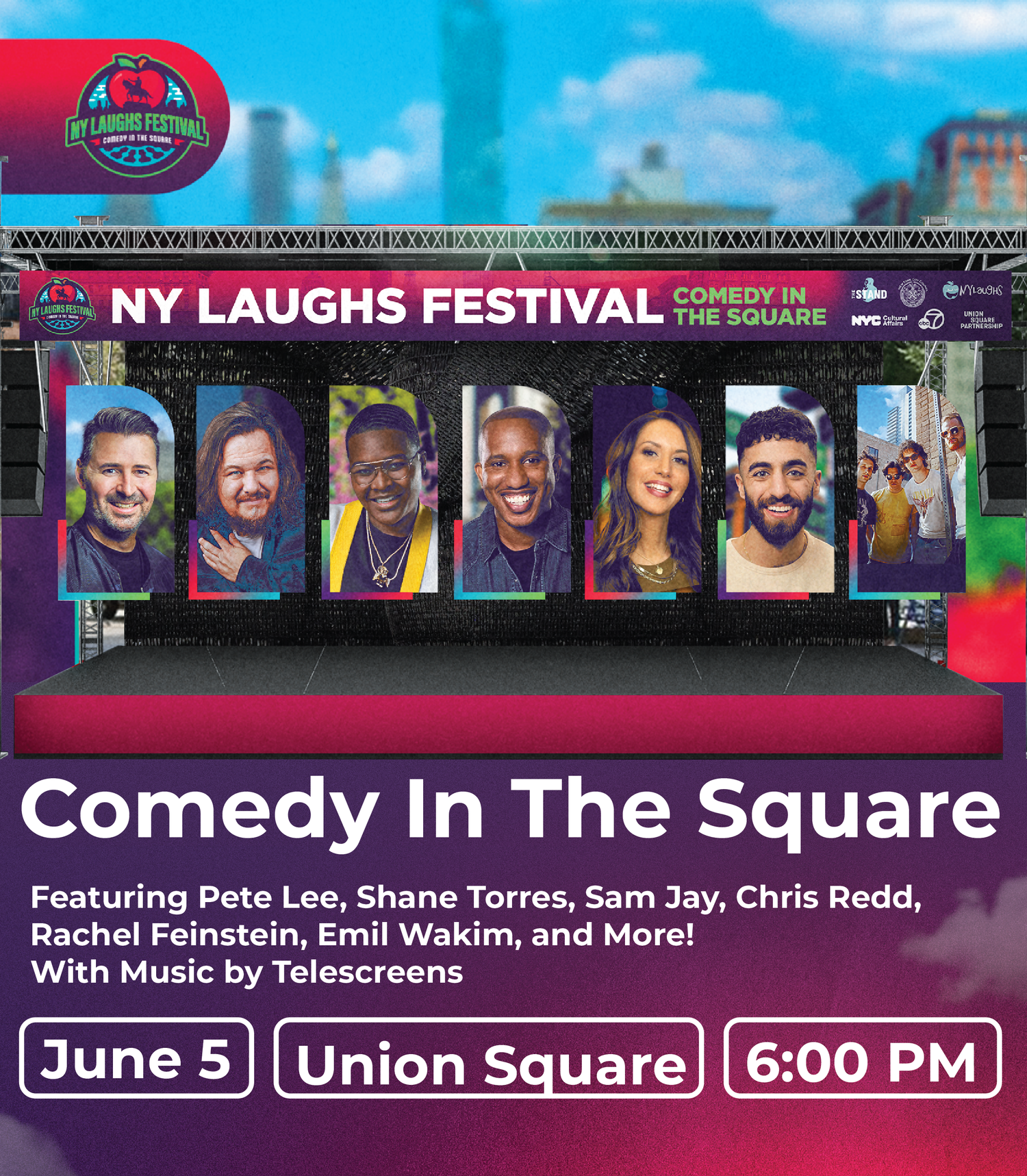 NY Laughs Festival Comedy In The Square