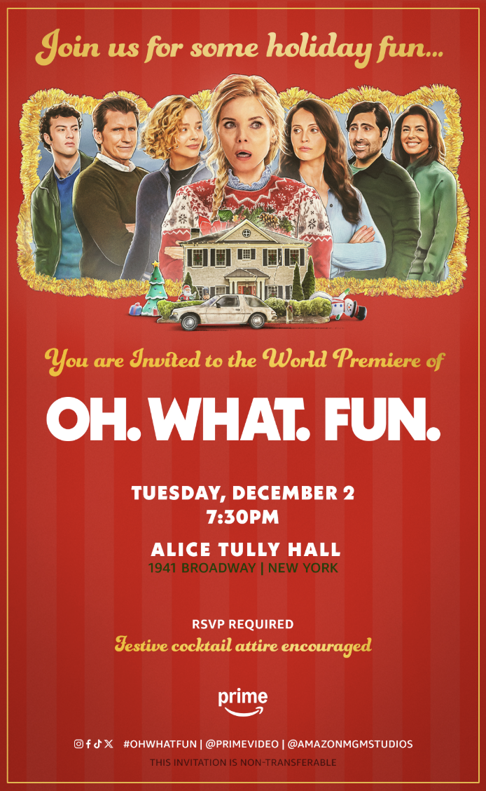 OH. WHAT. FUN. NY Premiere