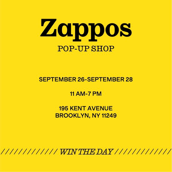 Zappos Williamsburg Pop-Up Shop