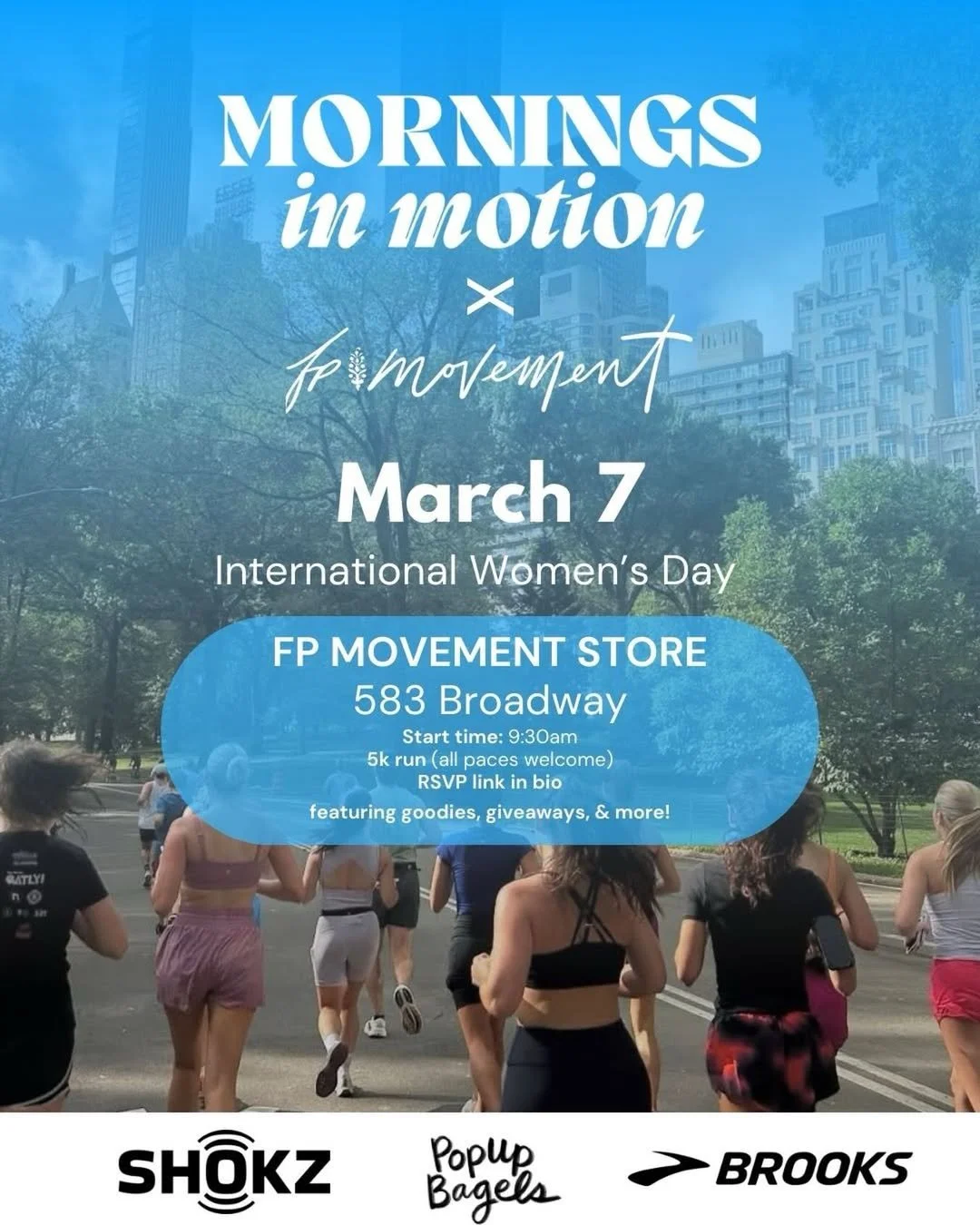 FP Movement International Women’s Day Run