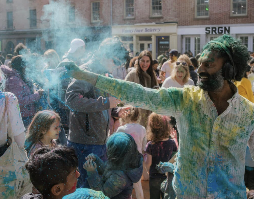 Holi Celebration at the Seaport
