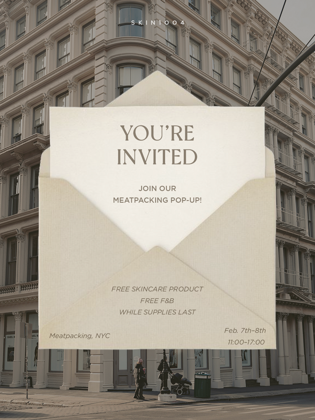 SKIN1004 Meatpacking Pop-Up