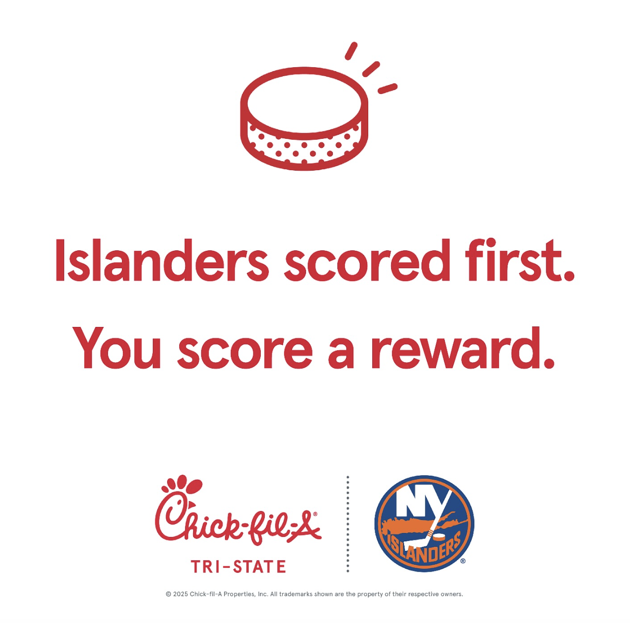 Chick-Fil-A Islanders Freebies