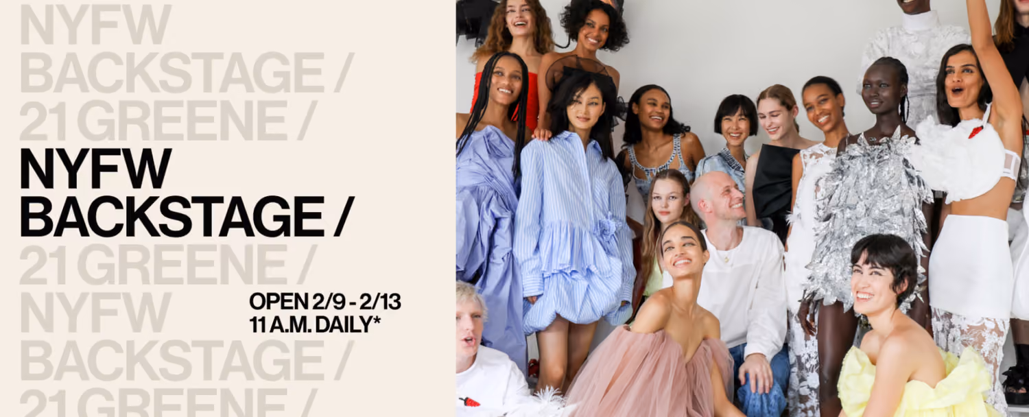 NYFW Backstage