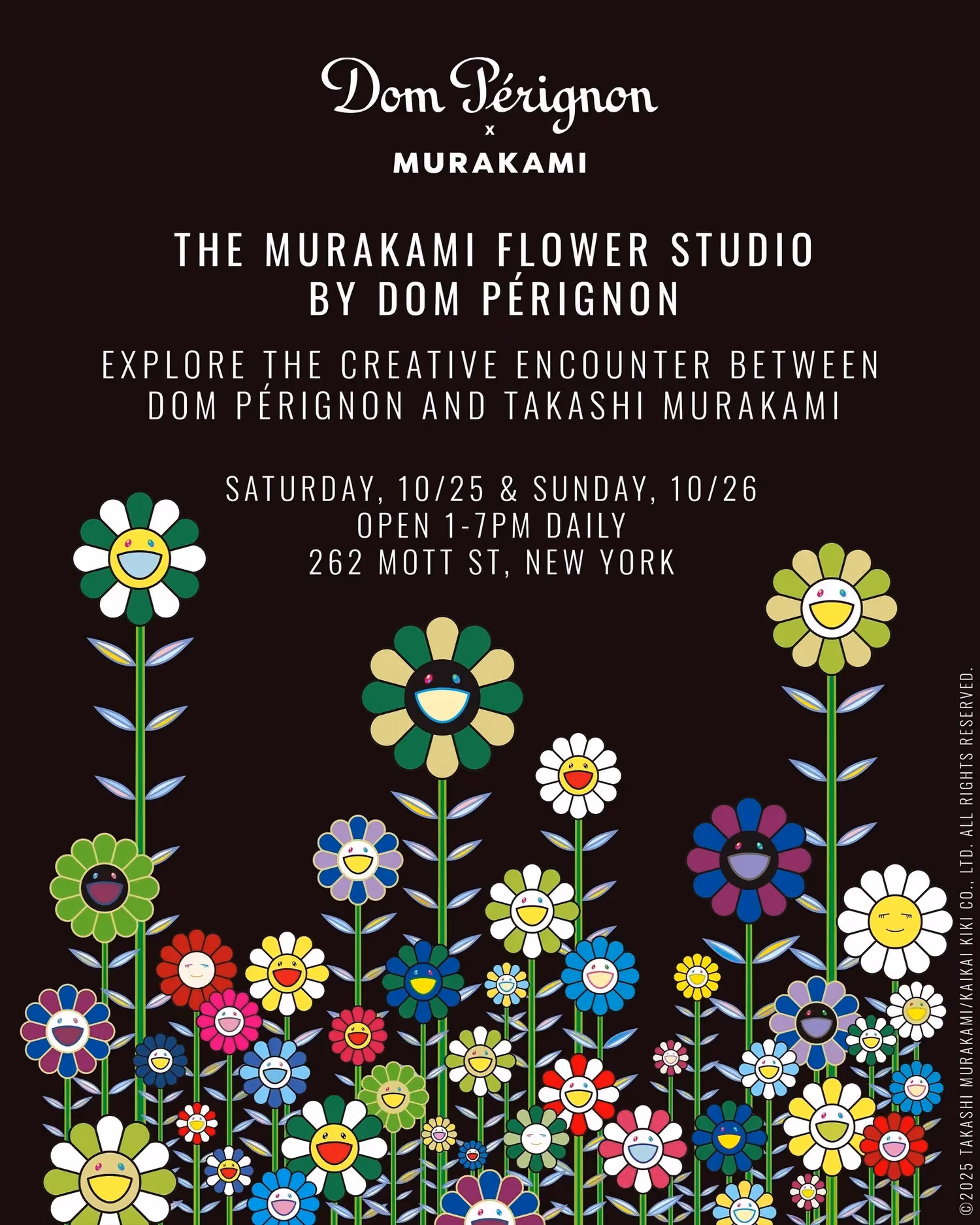 Murakami Flower Studio by Dom Pérignon