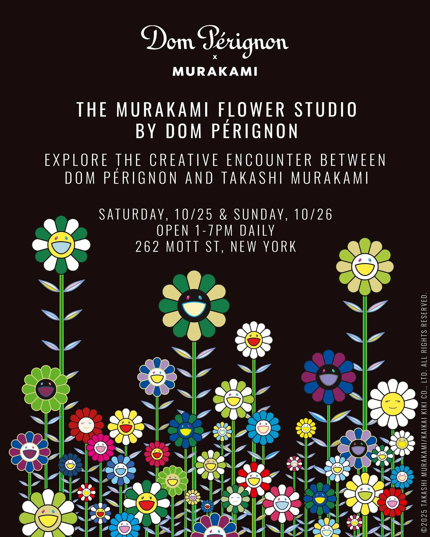 Murakami Flower Studio by Dom Pérignon