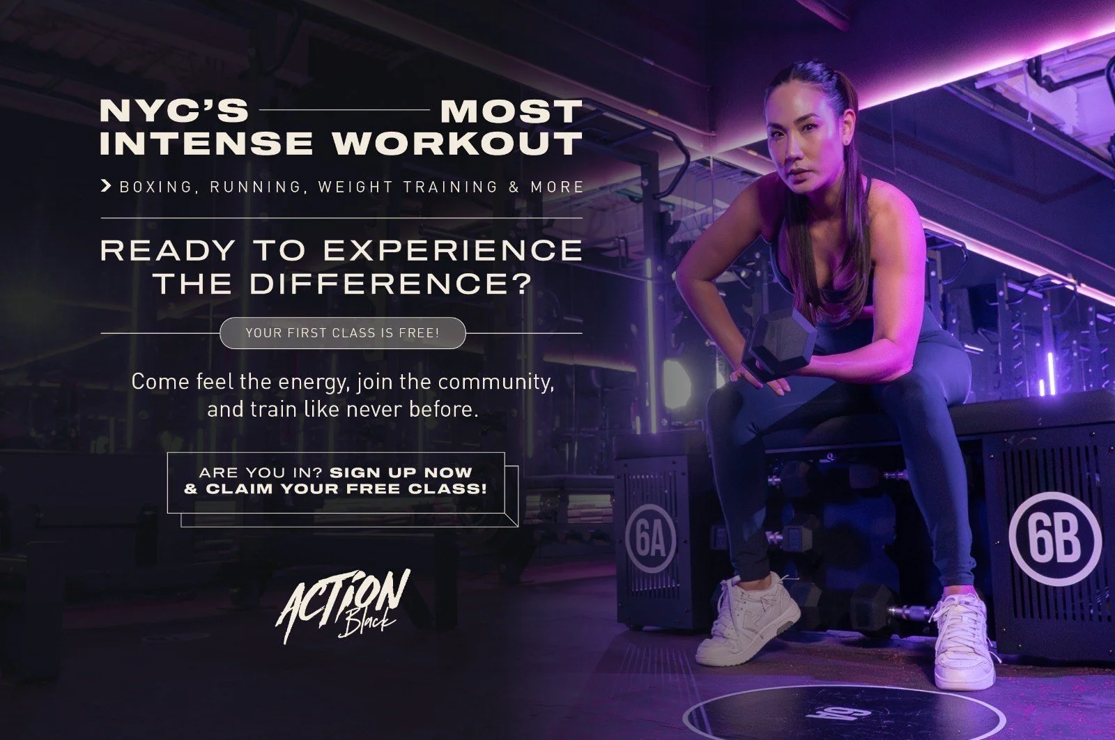 Action Black Free Workout