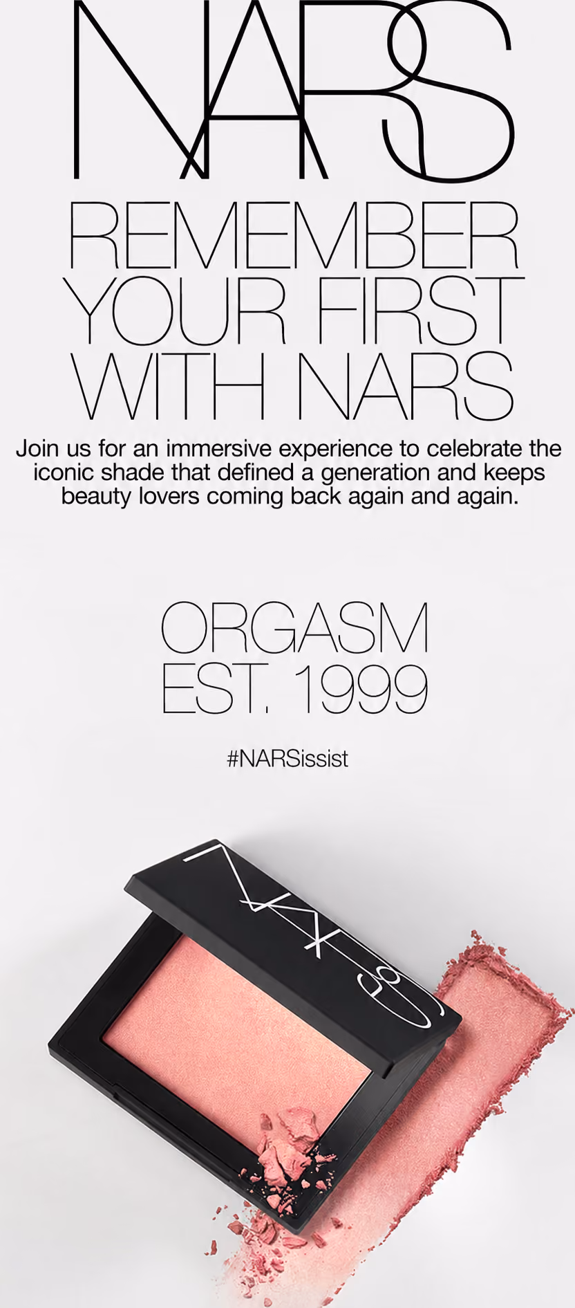 NARS Orgasm Pop-Up